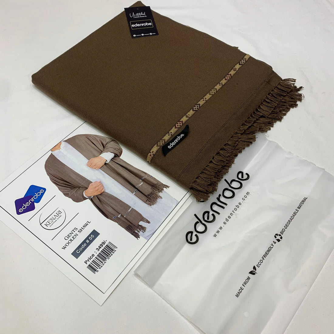 Handmade Wool Shawl#D104 Kenari.Pk