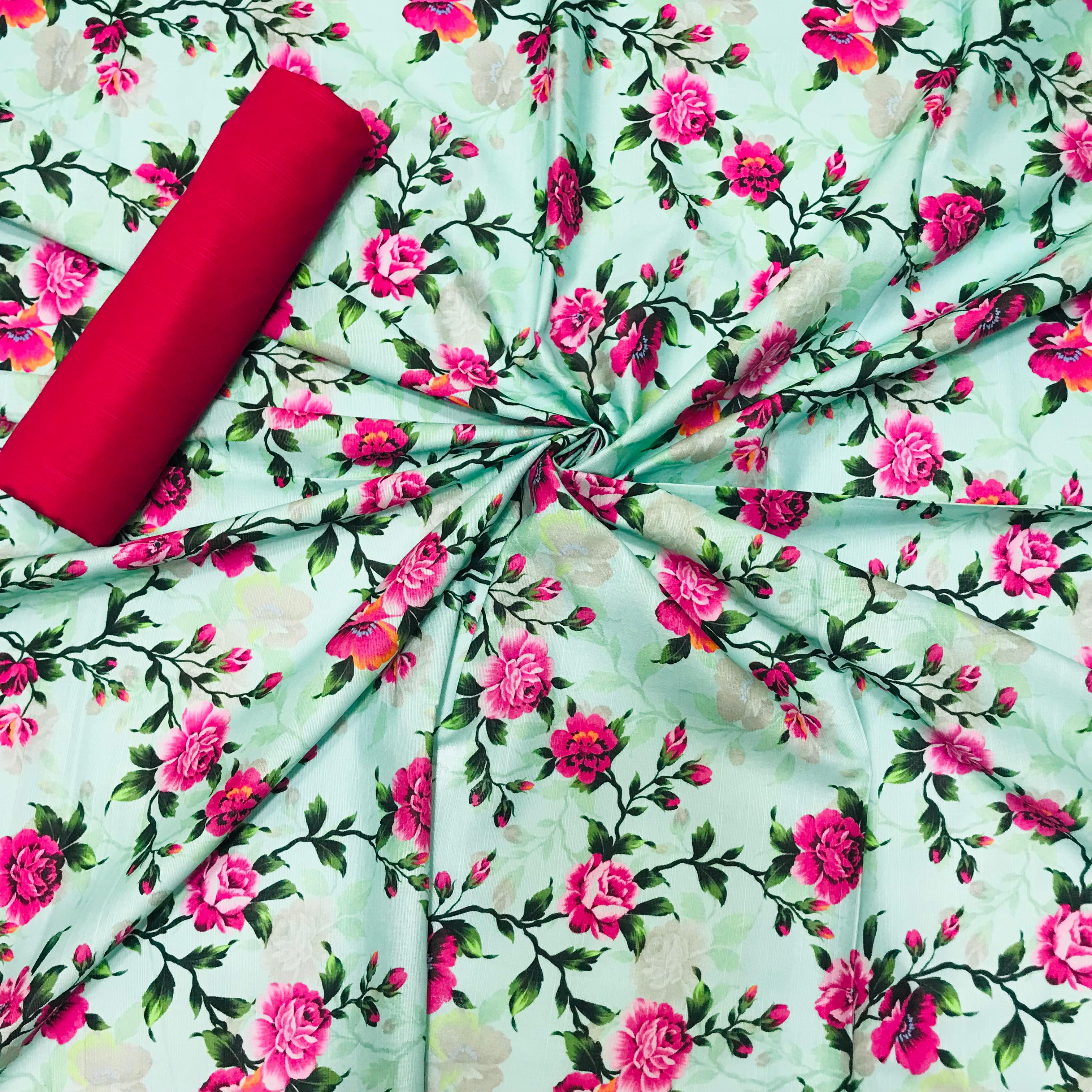 BONANZA KHADDAR DIGTIAL PRINT 2PC D#02