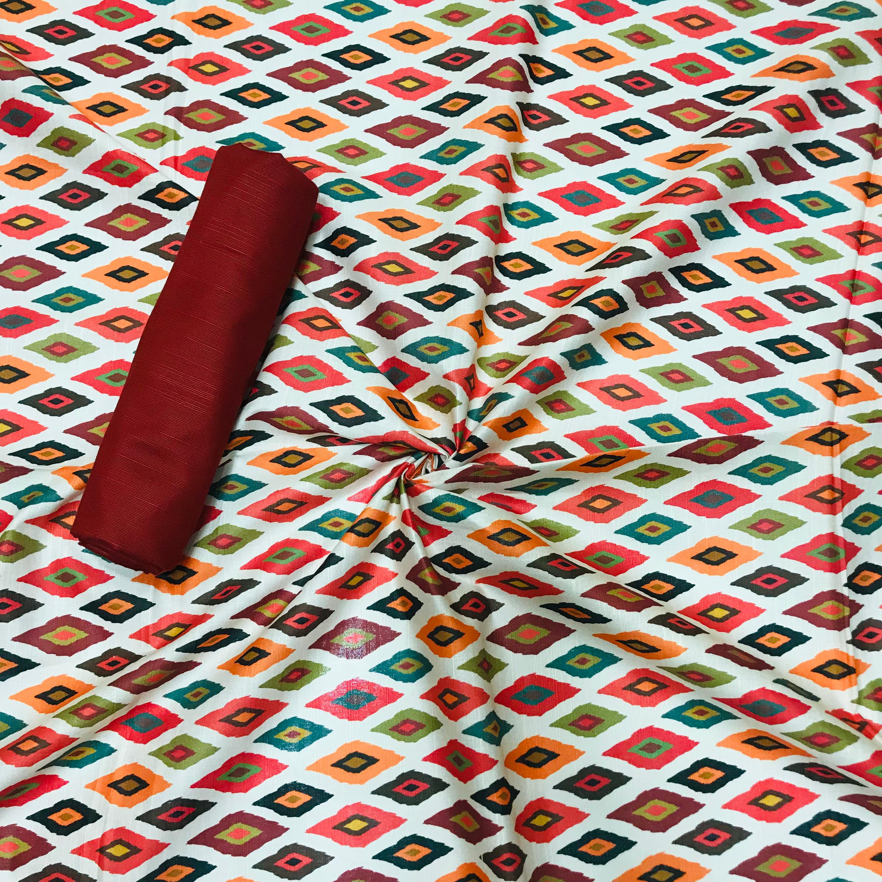 BONANZA KHADDAR DIGTIAL PRINT 2PC D#011